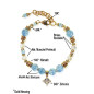 Athéna-Topas, Perlmutt Armband Athéna-Topas, Perlmutt Armband