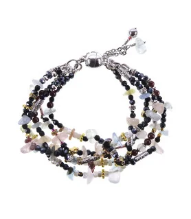 Aurélie-Edelstein Armband mit Spinell, Aquamarin & Turmalin – Armbänder – Ansicht 3