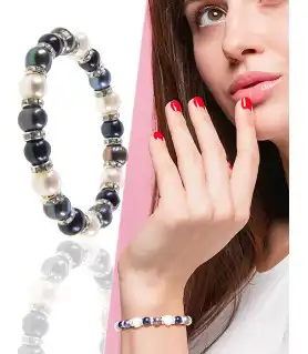 Multicolore Flex-Perlenarmband