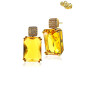 Citron Glas-Kristall-Zirkonia Ohrringe