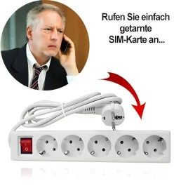GSM-Abhörgerät Steckdosenleiste