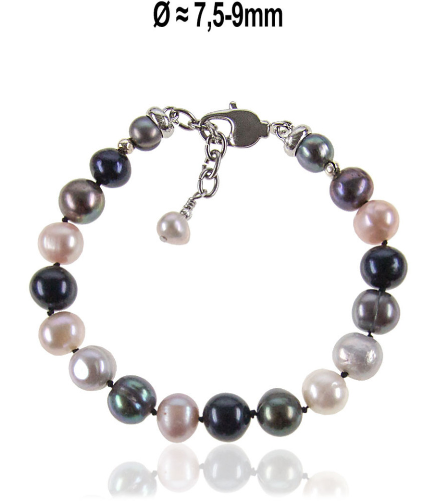 Rendez-vous Perlenarmband, Multi-Color, 7,5-9mm Rendez-vous Perlenarmband, Multi-Color, 7,5-9mm