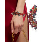 Corail royal Luxus-Klasse Armband-Süßwasserperlen,Rote Koralle,14K Gold Corail royal Luxus-Klasse Armband-Süßwasserperlen,Rote Koralle,14K Gold