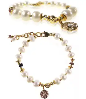 Caméléon Perlenarmband mit Turmalin – Armbänder – Ansicht 5