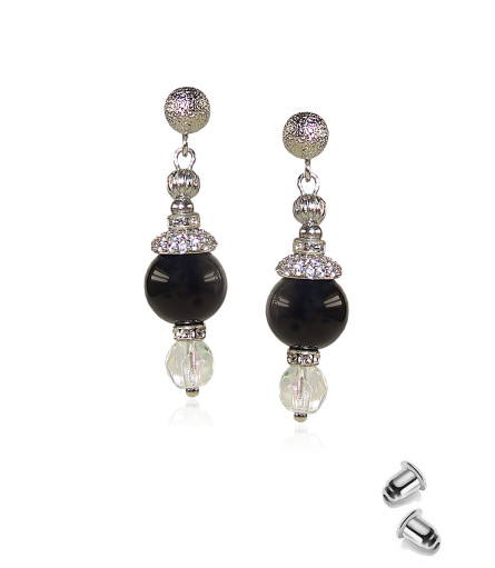 Perse Onyx Ohrhänger – Ohrringe – Ansicht 1