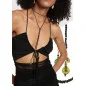 Joker Wickelkette-Kristallkette mit Murano Perlen, Spinell