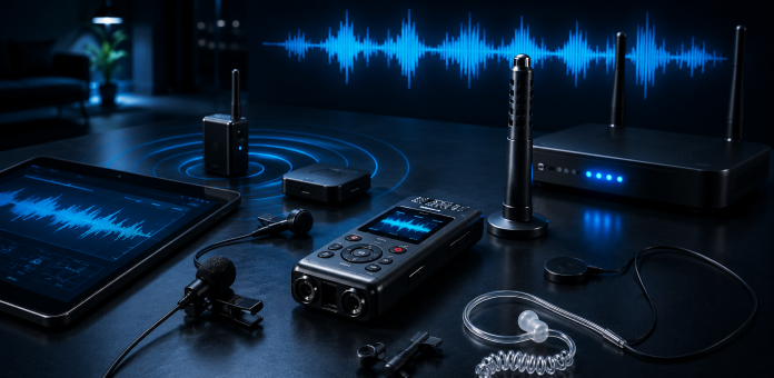 Abhörtechnik & Audio